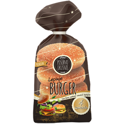 Premium burger zemičke 200g 4/1